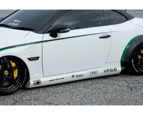 AimGain Pure VIP Sport Tuning Style Side Skirts L+R FRP Lexus IS250 | 350 Convertible Zenki | Kouki 2009-2015