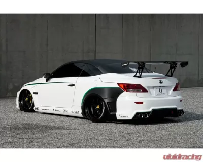 AimGain Pure VIP Sport Tuning Style Side Skirts L+R FRP Lexus IS250 | 350 Convertible Zenki | Kouki 2009-2015 - AIM-PVIPSTS-20ISC-ZK-SS-FRP