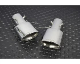 AimGain Sport Curl Oval Muffler Cutter For Type S S/S Lexus IS300F-Sport Kouki 2020+