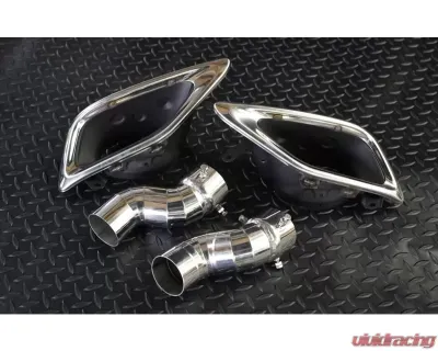 AimGain Sport Muffler Finisher For Type L S/S Lexus IS300F-Sport Kouki 2020+ - AIM-SP-30IS-K-MFTL-SS