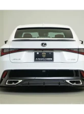 AimGain Sport Rear Diffuser Type F Carbon Lexus IS300F-Sport Kouki 2020+                                     - AIM-SP-30IS-K-RDTF-CF - Image 2