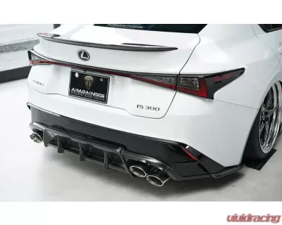 AimGain Sport Rear Diffuser Type S Carbon Lexus IS300F-Sport Kouki 2020+ - AIM-SP-30IS-K-RDTS-CF