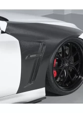 AimGain Sport Front Fenders L+R Carbon Lexus LC500 2017+                                     - AIM-SP-LC500-FF-CF - Image 2
