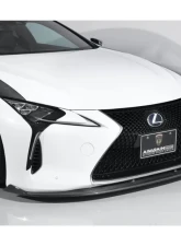 AimGain Sport Front Under Spoiler Carbon Lexus LC500 2017+                                     - AIM-SP-LC500-FUS-CF - Image 2