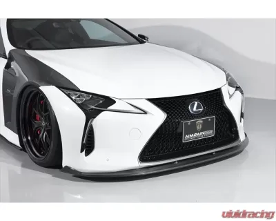 AimGain Sport Front Under Spoiler Carbon Lexus LC500 2017+ - AIM-SP-LC500-FUS-CF