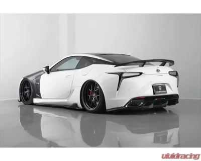 AimGain Sport Rear Under Diffuser Carbon Lexus LC500 2017+ - AIM-SP-LC500-RUD-CF