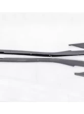 AimGain Sport Side Under Spoilers W/ Fins L+R Carbon Lexus LC500 2017+                                     - AIM-SP-LC500-SUS-CF - Image 2