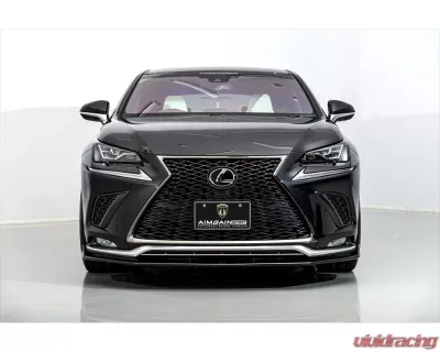 AimGain Sport Front Under Spoiler FRP Lexus NX300F-Sport Kouki 2018-2021 - AIM-SP-NX300FS-K-FUS-FRP