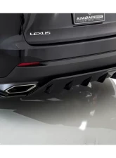 AimGain Sport Rear Under Spoiler FRP Lexus NX300F-Sport Kouki 2018-2021                                     - AIM-SP-NX300FS-K-RUS-FRP - Image 3