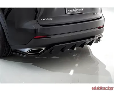 AimGain Sport Rear Under Spoiler FRP Lexus NX300F-Sport Kouki 2018-2021 - AIM-SP-NX300FS-K-RUS-FRP