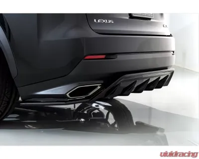 AimGain Sport Rear Under Spoiler FRP Lexus NX300F-Sport Kouki 2018-2021 - AIM-SP-NX300FS-K-RUS-FRP