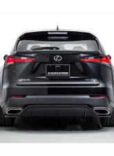 AimGain Sport Rear Under Spoiler FRP Lexus NX300F-Sport Kouki 2018-2021                                     - AIM-SP-NX300FS-K-RUS-FRP - Image 3