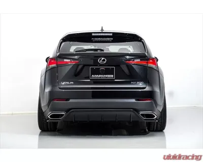 AimGain Sport Rear Under Spoiler FRP Lexus NX300F-Sport Kouki 2018-2021 - AIM-SP-NX300FS-K-RUS-FRP