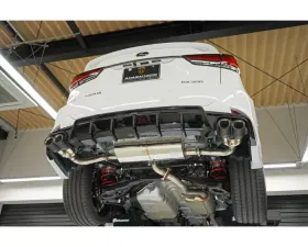 AimGain Sport Type 2 Muffler S/S + Carbon Tips Lexus RX300 F-Sport Kouki 2020-2022