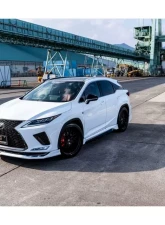 AimGain Sport Front Over Fenders L+R FRP Lexus RX300 F-Sport Kouki 2020-2022                                     - AIM-SP-RX300FS-K-FF-FRP - Image 2