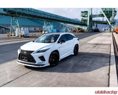 AimGain Sport Front Over Fenders L+R FRP Lexus RX300 F-Sport Kouki 2020-2022 - AIM-SP-RX300FS-K-FF-FRP