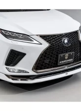AimGain Sport Front Half Spoiler FRP Lexus RX300 F-Sport Kouki 2020-2022                                     - AIM-SP-RX300FS-K-FHS-FRP - Image 3