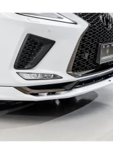 AimGain Sport Front Half Spoiler FRP Lexus RX300 F-Sport Kouki 2020-2022                                     - AIM-SP-RX300FS-K-FHS-FRP - Image 2