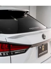 AimGain Sport Rear Gate Spoiler FRP Lexus RX300 F-Sport Kouki 2020-2022                                     - AIM-SP-RX300FS-K-RGS-FRP - Image 2