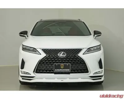 AimGain Sport Front Half Spoiler FRP Lexus RX300 Version-L Kouki 2020-2022 - AIM-SP-RX300VL-K-FHS-FRP