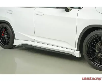 AimGain Sport Side Skirts L+R FRP Lexus RX300 Version-L Kouki 2020-2022 - AIM-SP-RX300VL-K-SS-FRP