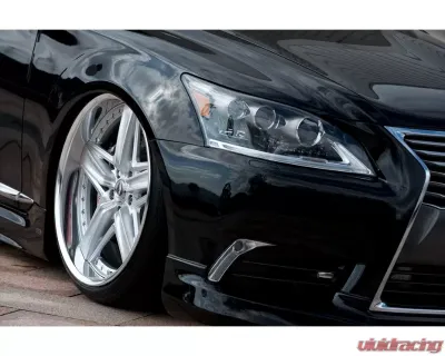 AimGain VIP Exe Front Ducted Fenders L+R FRP Lexus LS460 | LS600h Base 2012-2017 - AIM-VIPEXE-LS460/LS600HB-K-FF-FRP