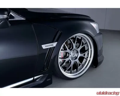 AimGain VIP Exe Front Ducted Fenders L+R FRP Lexus LS460 | LS600h Base 2012-2017 - AIM-VIPEXE-LS460/LS600HB-K-FF-FRP