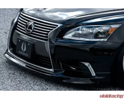 AimGain VIP Exe Front Half Spoiler FRP Lexus LS460 | LS600h Base 2012-2017 - AIM-VIPEXE-LS460/LS600HB-K-FHS-FRP