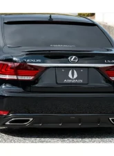 AimGain VIP Exe Rear Half Spoiler FRP Lexus LS460 | LS600h Base 2012-2017                                     - AIM-VIPEXE-LS460/LS600HB-K-RHS-FRP - Image 2