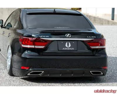 AimGain VIP Exe Rear Half Spoiler FRP Lexus LS460 | LS600h Base 2012-2017 - AIM-VIPEXE-LS460/LS600HB-K-RHS-FRP