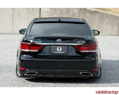 AimGain VIP Exe Rear Half Spoiler FRP Lexus LS460 | LS600h Base 2012-2017 - AIM-VIPEXE-LS460/LS600HB-K-RHS-FRP