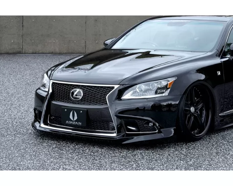 AimGain VIP Exe Front Half Spoiler FRP Lexus LS460 | LS600h F-Sport 2012-2017 - AIM-VIPEXE-LS460/LS600HFS-K-FHS-FRP