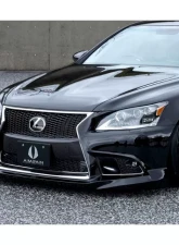 AimGain VIP Exe Front Half Spoiler FRP Lexus LS460 | LS600h F-Sport 2012-2017                                     - AIM-VIPEXE-LS460/LS600HFS-K-FHS-FRP - Image 2