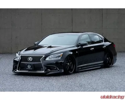 AimGain VIP Exe Front Half Spoiler FRP Lexus LS460 | LS600h F-Sport 2012-2017 - AIM-VIPEXE-LS460/LS600HFS-K-FHS-FRP