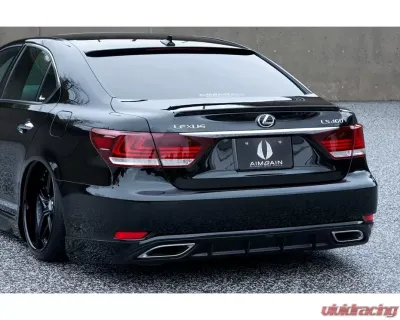 AimGain VIP Exe Rear Half Spoiler FRP Lexus LS460 | LS600h F-Sport 2012-2017 - AIM-VIPEXE-LS460/LS600HFS-K-RHS-FRP