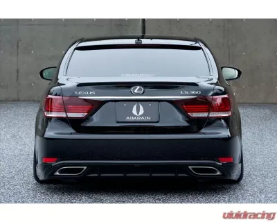 AimGain VIP Exe Rear Half Spoiler FRP Lexus LS460 | LS600h F-Sport 2012-2017 - AIM-VIPEXE-LS460/LS600HFS-K-RHS-FRP