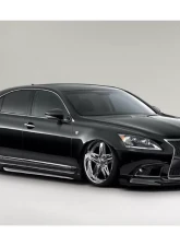 AimGain VIP Exe Side Skirts L+R FRP Lexus LS460 | LS600h F-Sport 2012-2017                                     - AIM-VIPEXE-LS460/LS600HFS-K-SS-FRP - Image 3