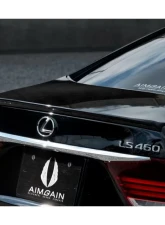 AimGain VIP Exe Trunk Spoiler FRP Lexus LS460 | LS600h F-Sport 2012-2017                                     - AIM-VIPEXE-LS460/LS600HFS-K-TS-FRP - Image 2