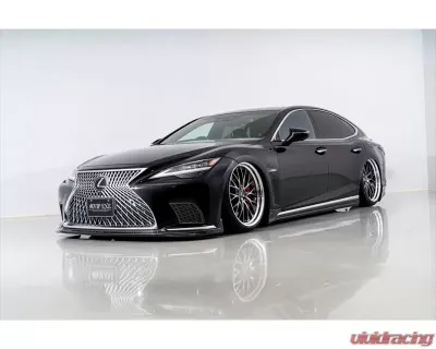 AimGain VIP Exe Front Ducted Fenders L+R Carbon Lexus LS500 | 500he 2020+ - AIM-VIPEXE-LS500B-K-FF-CF