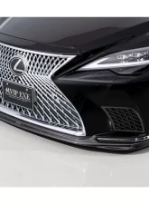 AimGain VIP Exe Front Lip Spoiler Carbon Lexus LS500 | 500he 2020+                                     - AIM-VIPEXE-LS500B-K-FLS-CF - Image 2