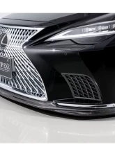 AimGain VIP Exe Front Lip Spoiler FRP Lexus LS500 | 500he 2020+                                     - AIM-VIPEXE-LS500B-K-FLS-FRP - Image 2