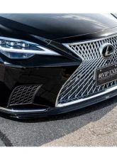 AimGain VIP Exe Front Lip Spoiler Carbon Lexus LS500 | 500he 2020+                                     - AIM-VIPEXE-LS500B-K-FLS-CF - Image 2