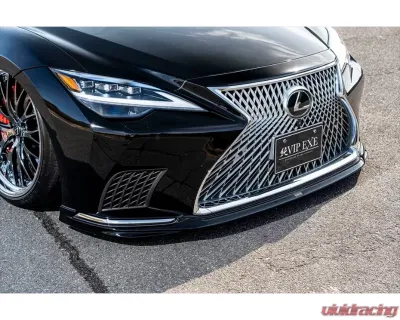 AimGain VIP Exe Front Lip Spoiler Carbon Lexus LS500 | 500he 2020+ - AIM-VIPEXE-LS500B-K-FLS-CF