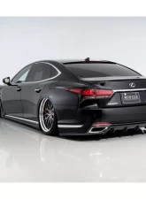 AimGain VIP Exe Rear Under Diffuser Type 2 Turbo Model FRP Lexus LS500 | 500he 2020+                                     - AIM-VIPEXE-LS500B-K-RUDT2-TM-FRP - Image 2