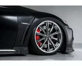AimGain VIP Exe Front Ducted Fenders L+R Carbon Lexus LS500 | 500he 2017-2020