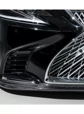 AimGain VIP Exe Front Lip Spoiler Carbon Lexus LS500 | 500he 2017-2020                                     - AIM-VIPEXE-LS500B-Z-FLS-CF - Image 3