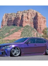 AimGain VIP GT Side Skirts L+R FRP Lexus LS460 | LS600h F-Sport 2012-2017                                     - AIM-VIPGT-LS460/LS600HFS-K-SS-FRP - Image 2