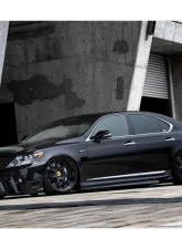 AimGain VIP GT Front Ducted Fenders L+R FRP Lexus LS600h | LS600hL Base 2009-2012                                     - AIM-VIPGT-LS600H/HL-CH-FF-FRP - Image 3