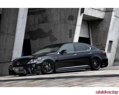 AimGain VIP GT Front Ducted Fenders L+R FRP Lexus LS600h | LS600hL Base 2009-2012 - AIM-VIPGT-LS600H/HL-CH-FF-FRP