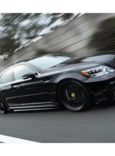 AimGain VIP GT Front Ducted Fenders L+R FRP Lexus LS600h | LS600hL Base 2009-2012                                     - AIM-VIPGT-LS600H/HL-CH-FF-FRP - Image 2
